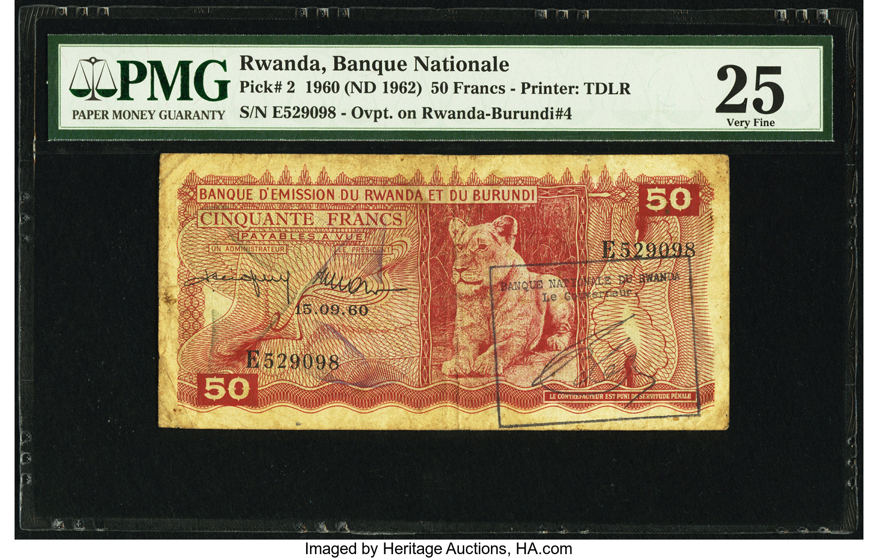 image for: Rwanda  50 francs(B102b)