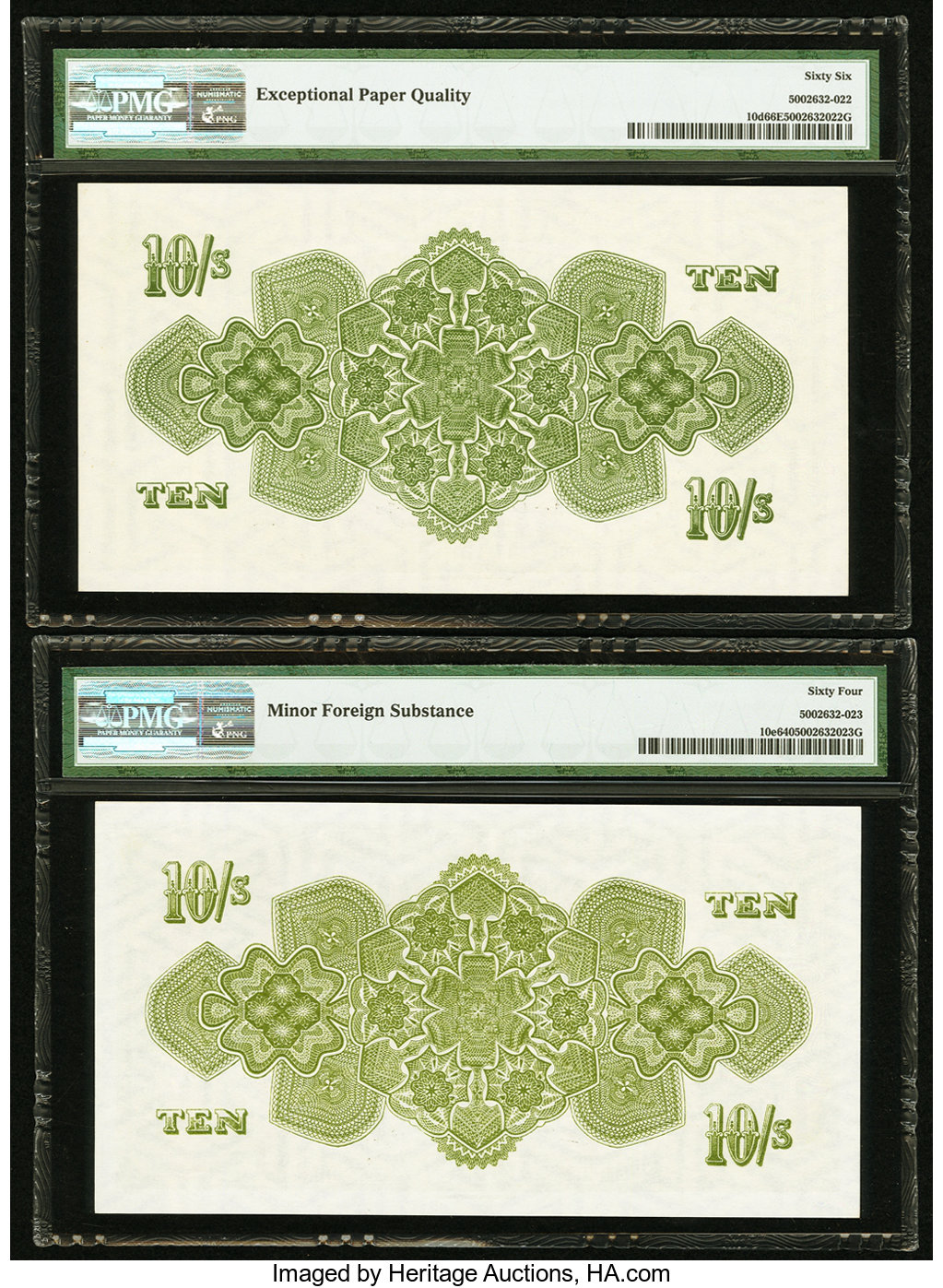 image for: Tonga  10 shillings(B110i)