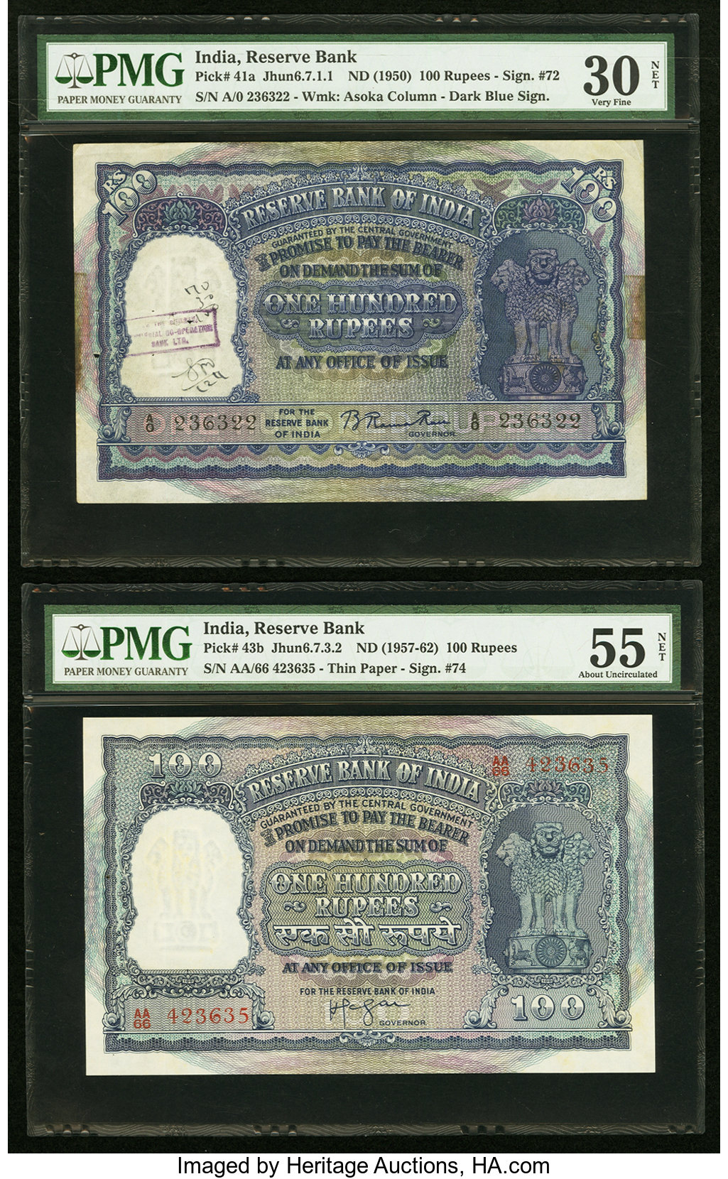 image for: India  100 rupees (B223a)