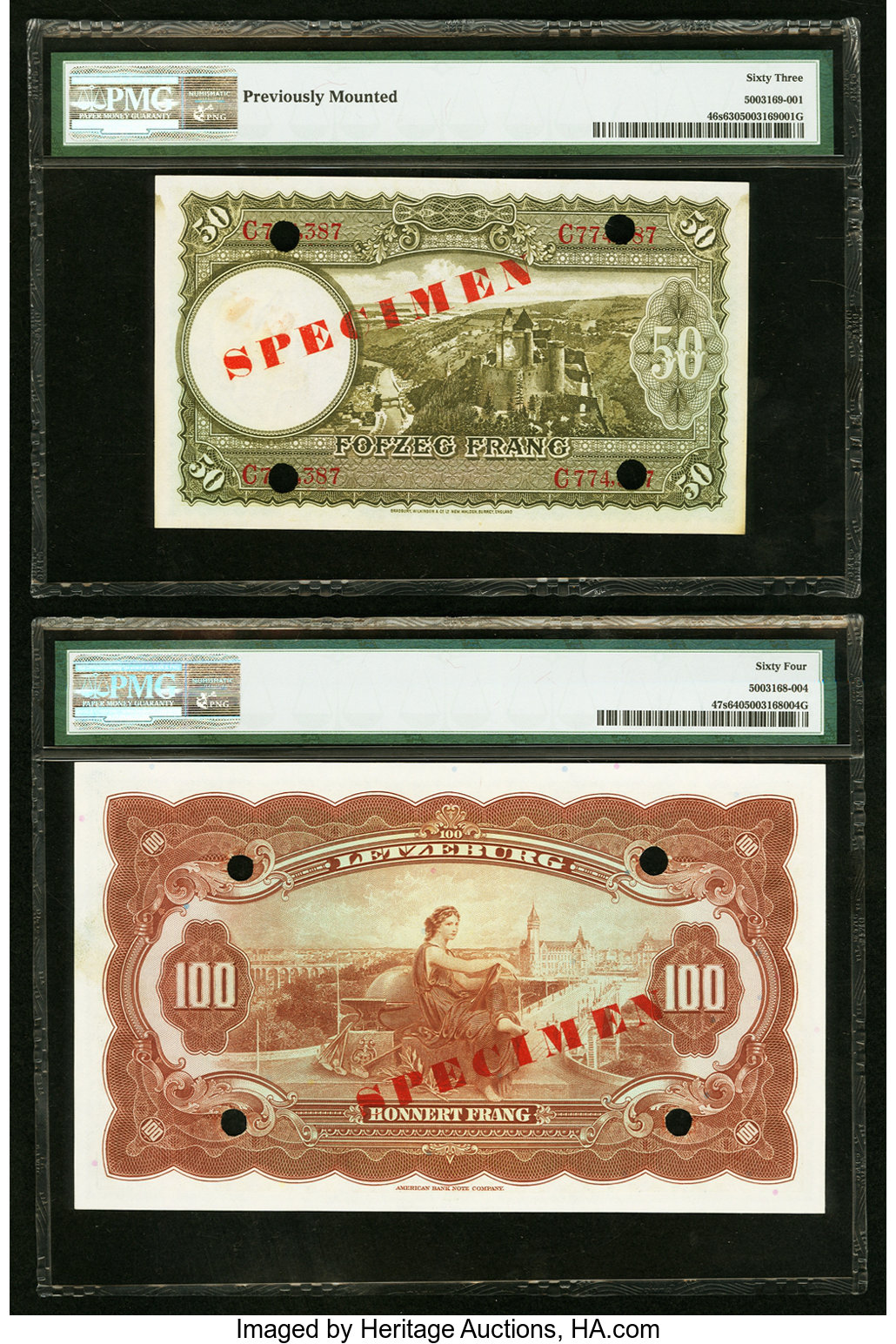 image for: Luxembourg  20 francs (B332a)