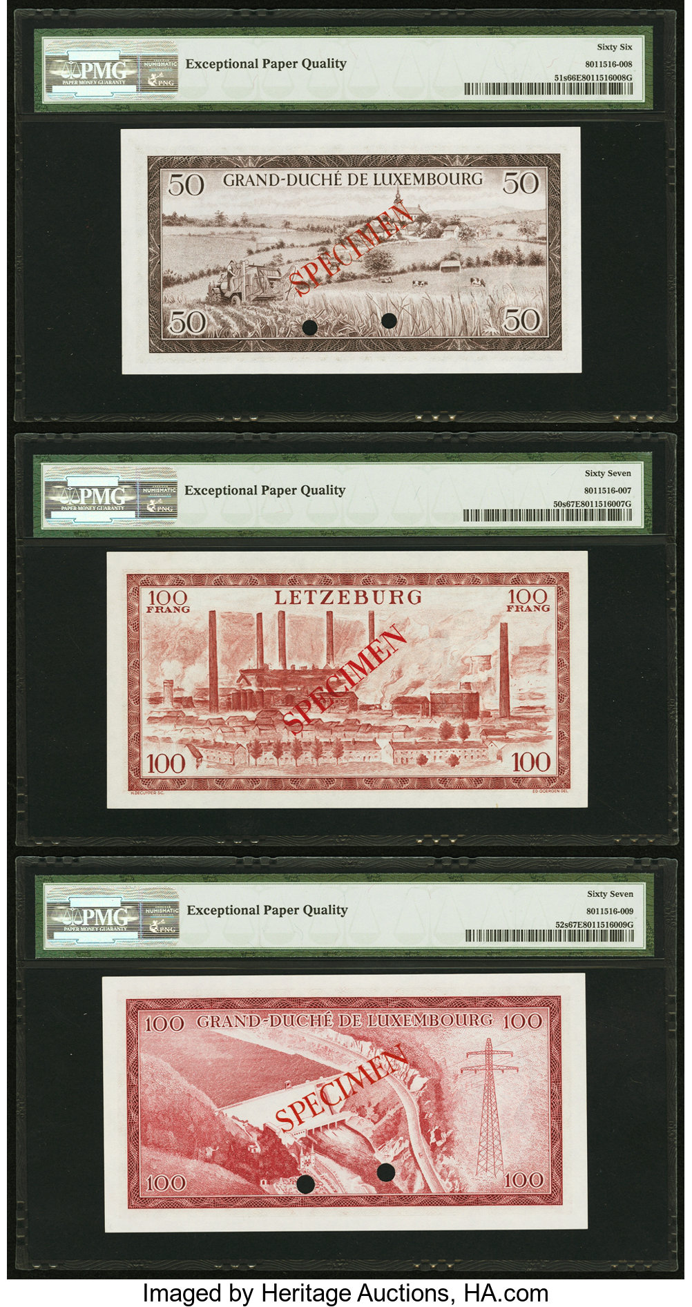 image for: Luxembourg  1,000 francs(B345at)