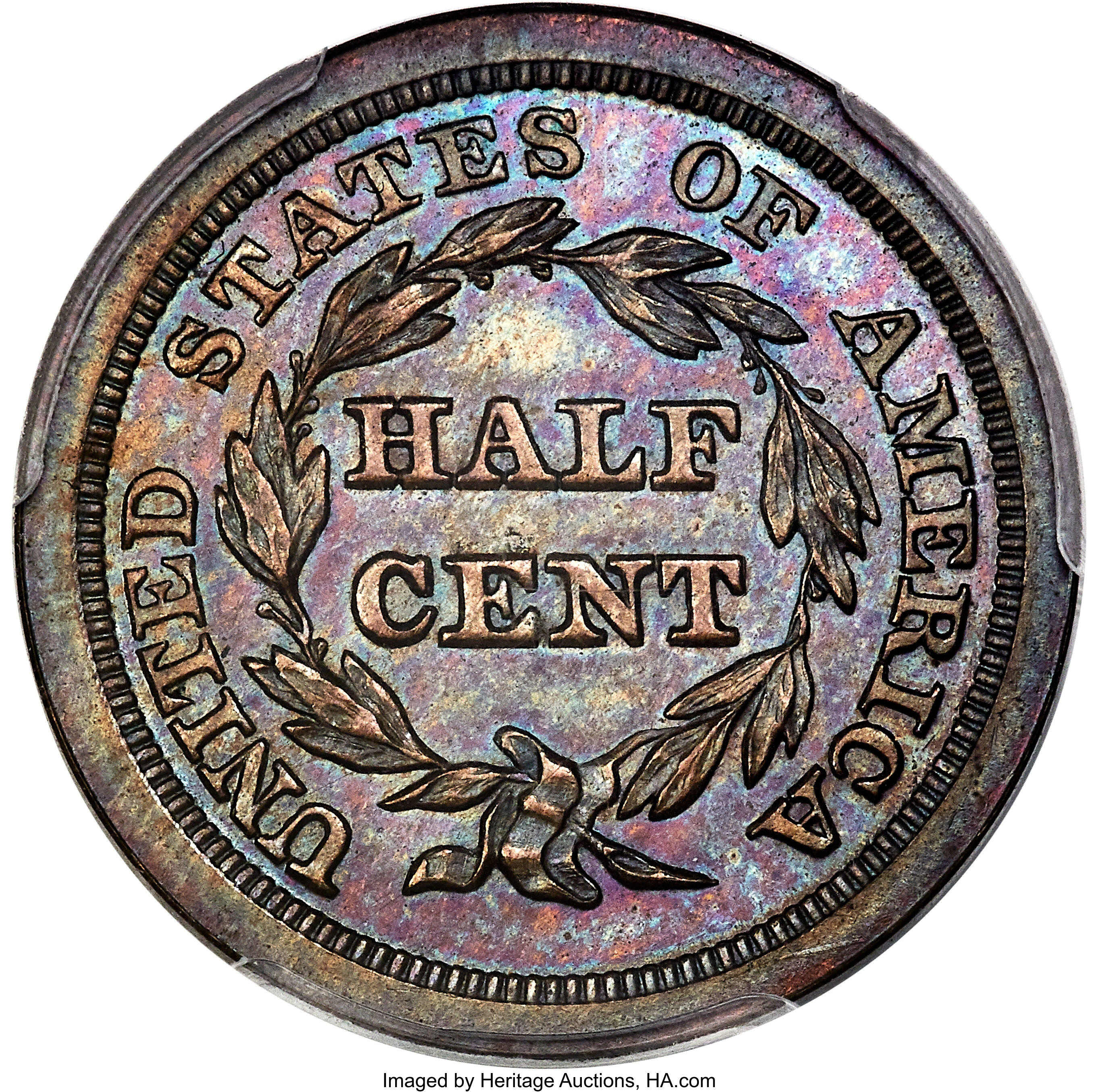 image for: 1840 Second Restrike (Reverse of 1840), B-3, C-SR17, High R.6, PR65 Brown PCGS. Our EAC Grade PR60.