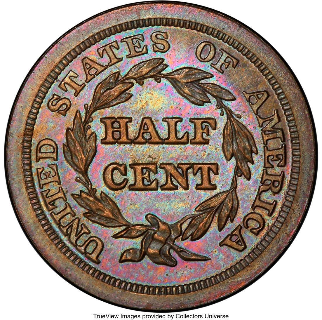 image for: 1840 Second Restrike (Reverse of 1840), B-3, C-SR17, High R.6, PR65 Brown PCGS. Our EAC Grade PR60.