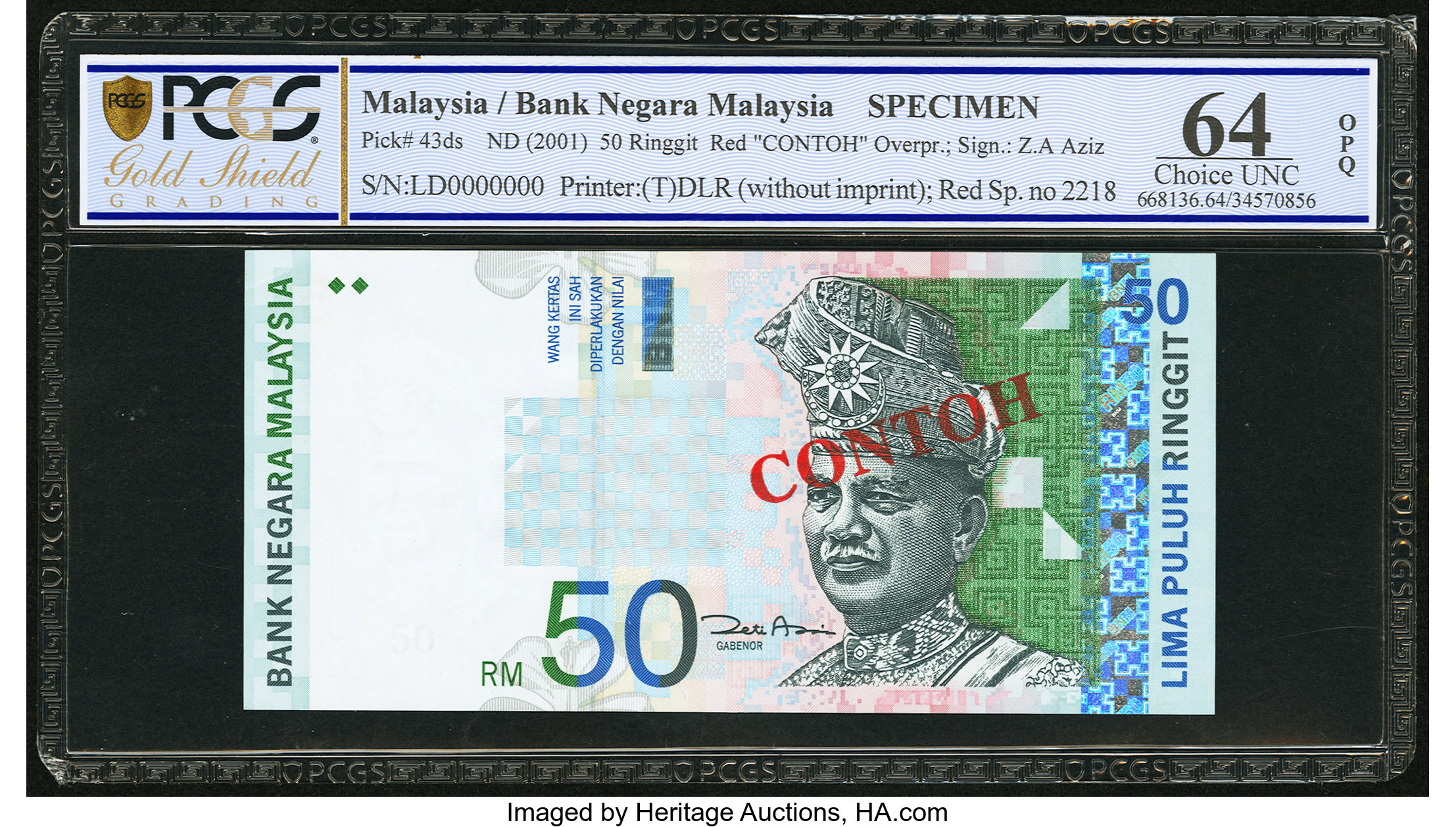 image for: Malaysia  50 ringgit (B137b)