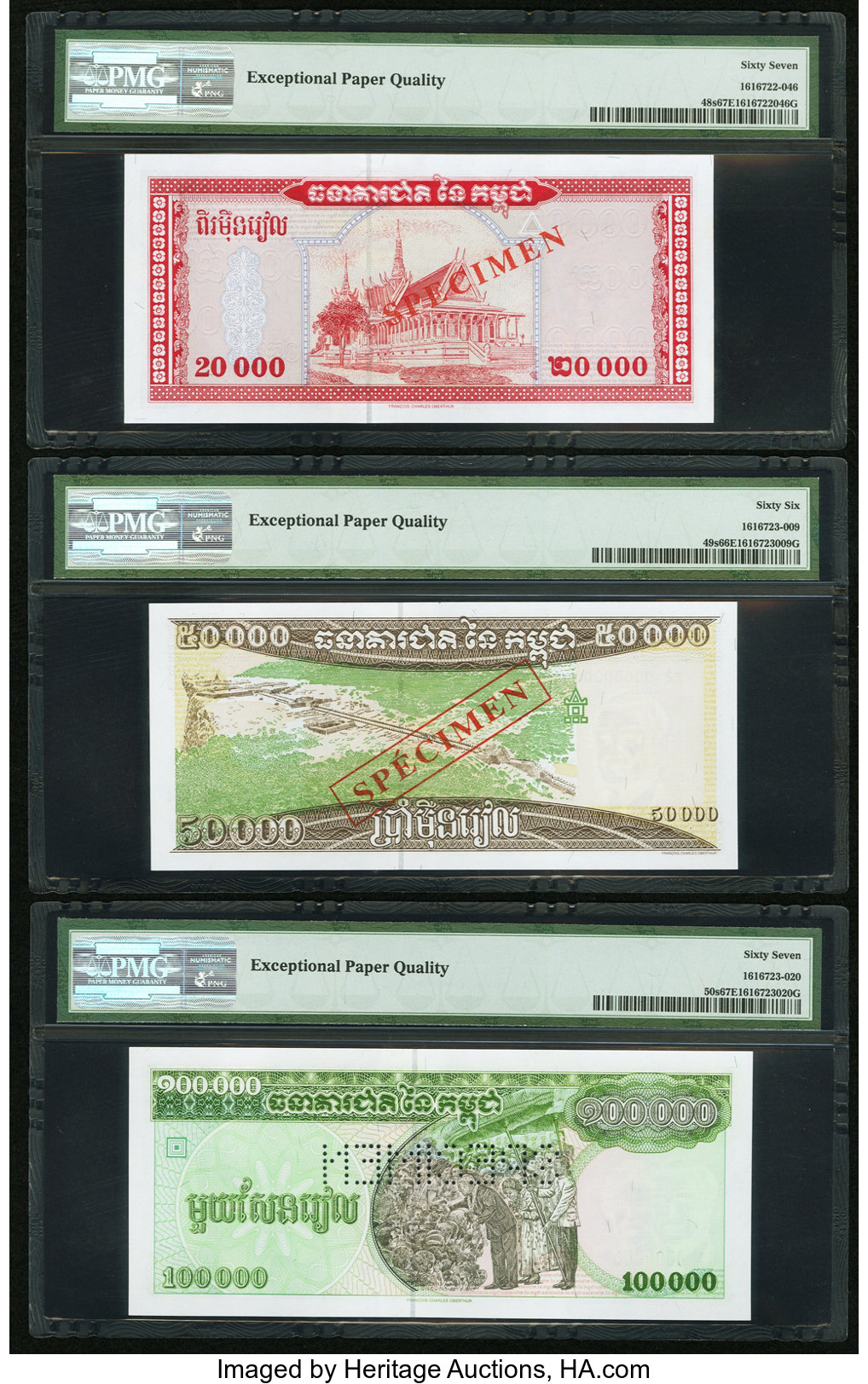 image for: Cambodia  50,000 ??? (riels) (B412cs)