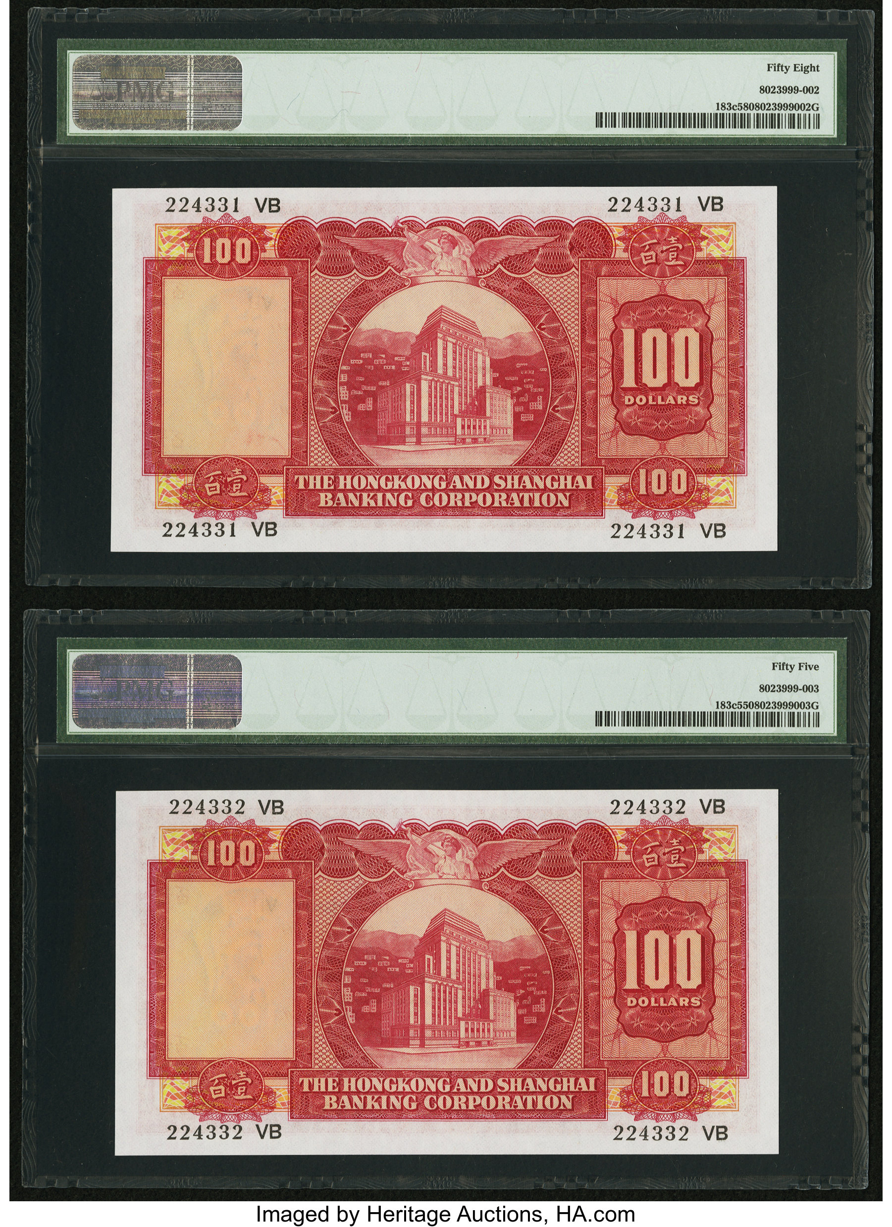 image for: Hong Kong  100 dollars (B664n)