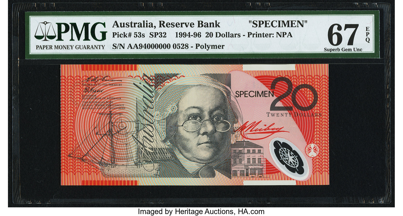 image for: Australia  20 dollars (B221a)