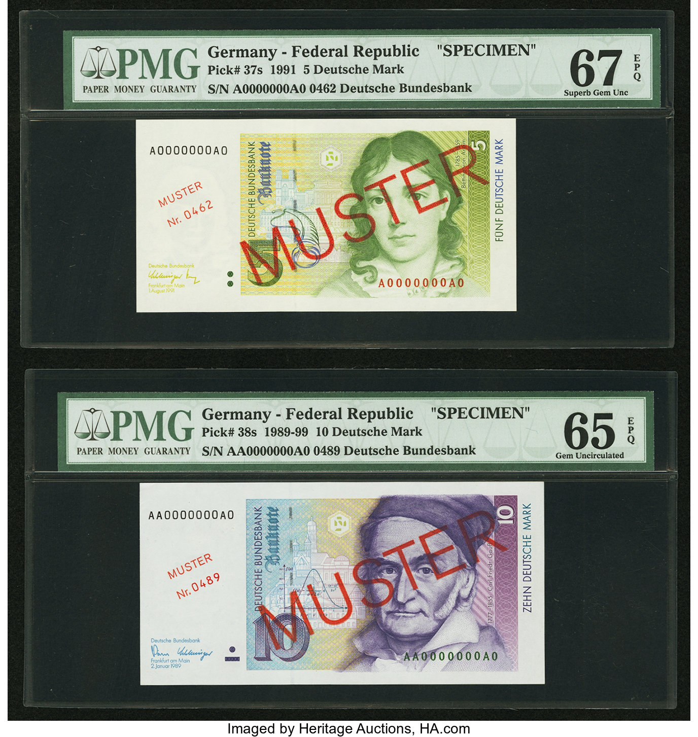 image for: Germany, Federal Republic of  5 deutsche mark (B222az)