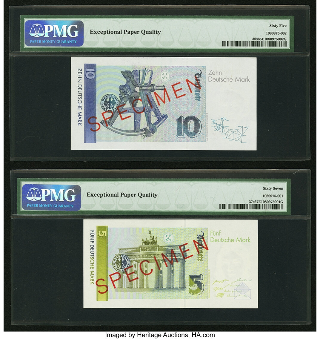 image for: Germany, Federal Republic of  5 deutsche mark (B222a)