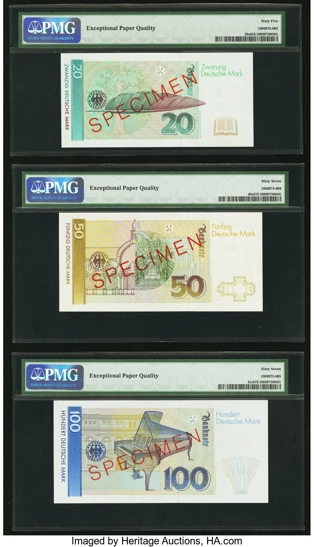 image for: Germany, Federal Republic of  20 deutsche mark (B224as)