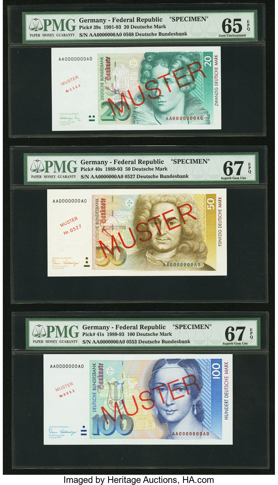 image for: Germany, Federal Republic of  100 deutsche mark (B226as)