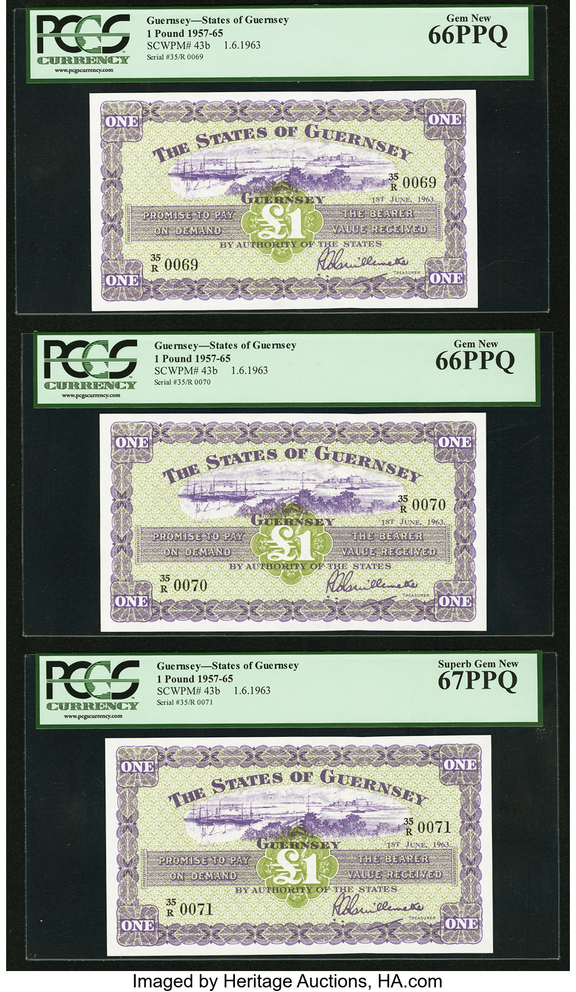 image for: Guernsey  1 pound (B148e)