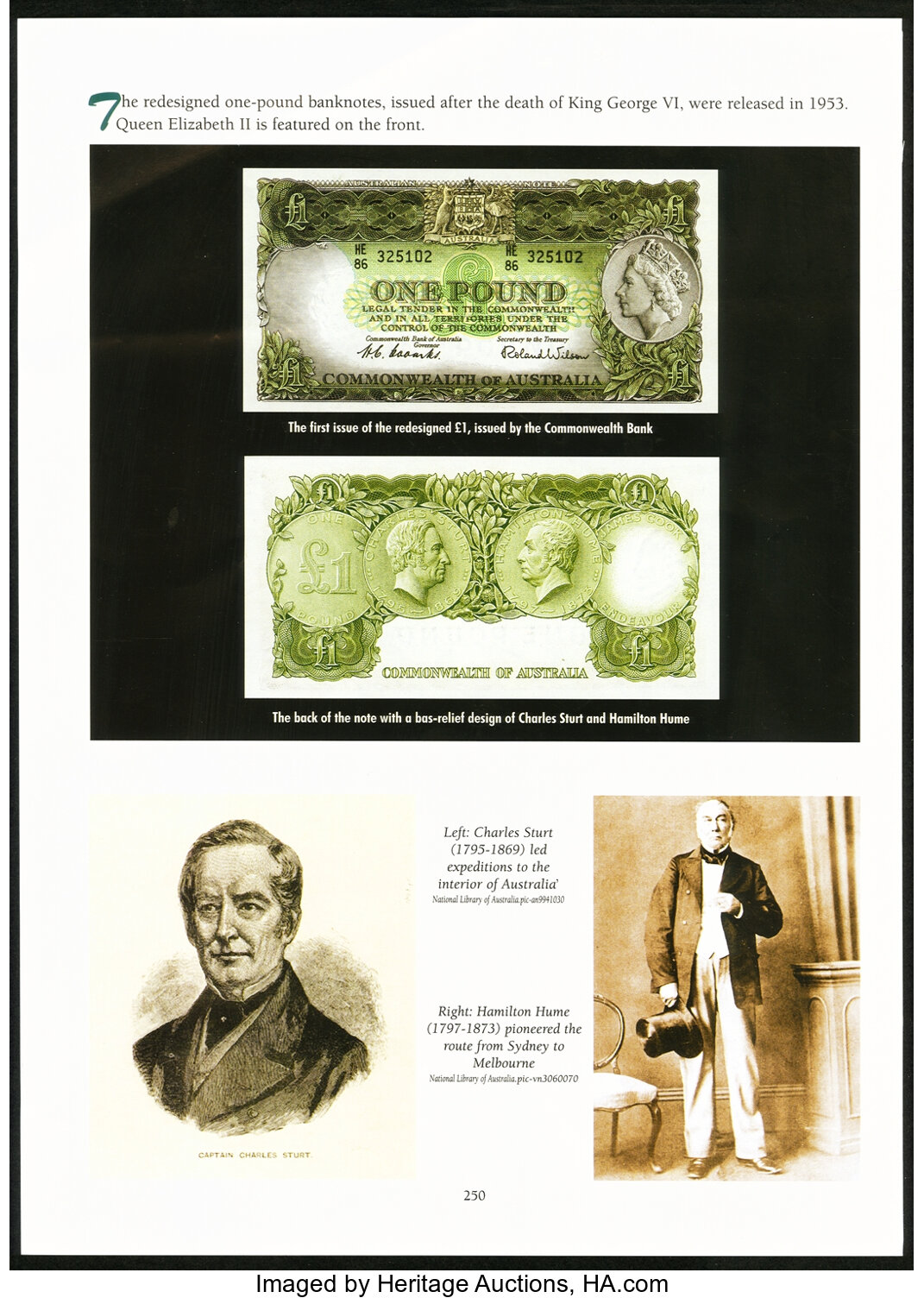 image for: Australia  10 shillings(B138a)