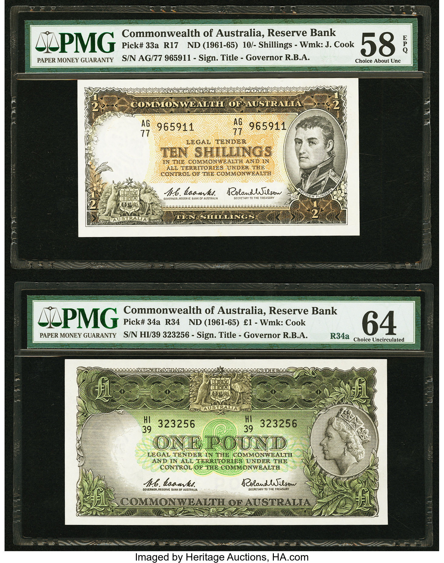 image for: Australia  10 shillings(B201az)