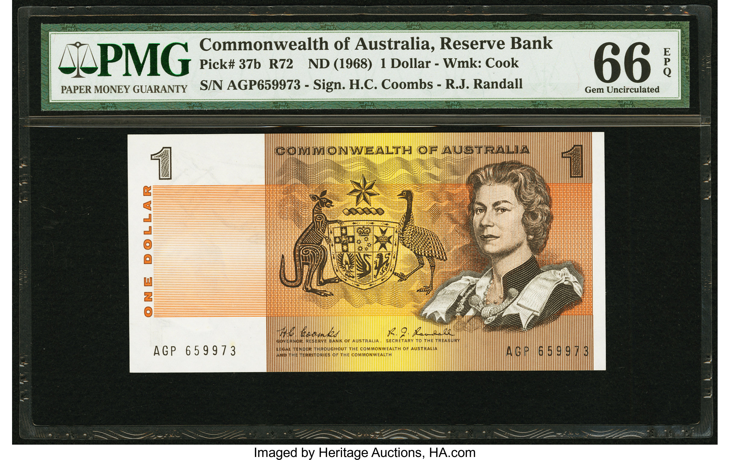 image for: Australia  1 dollar (B205b)