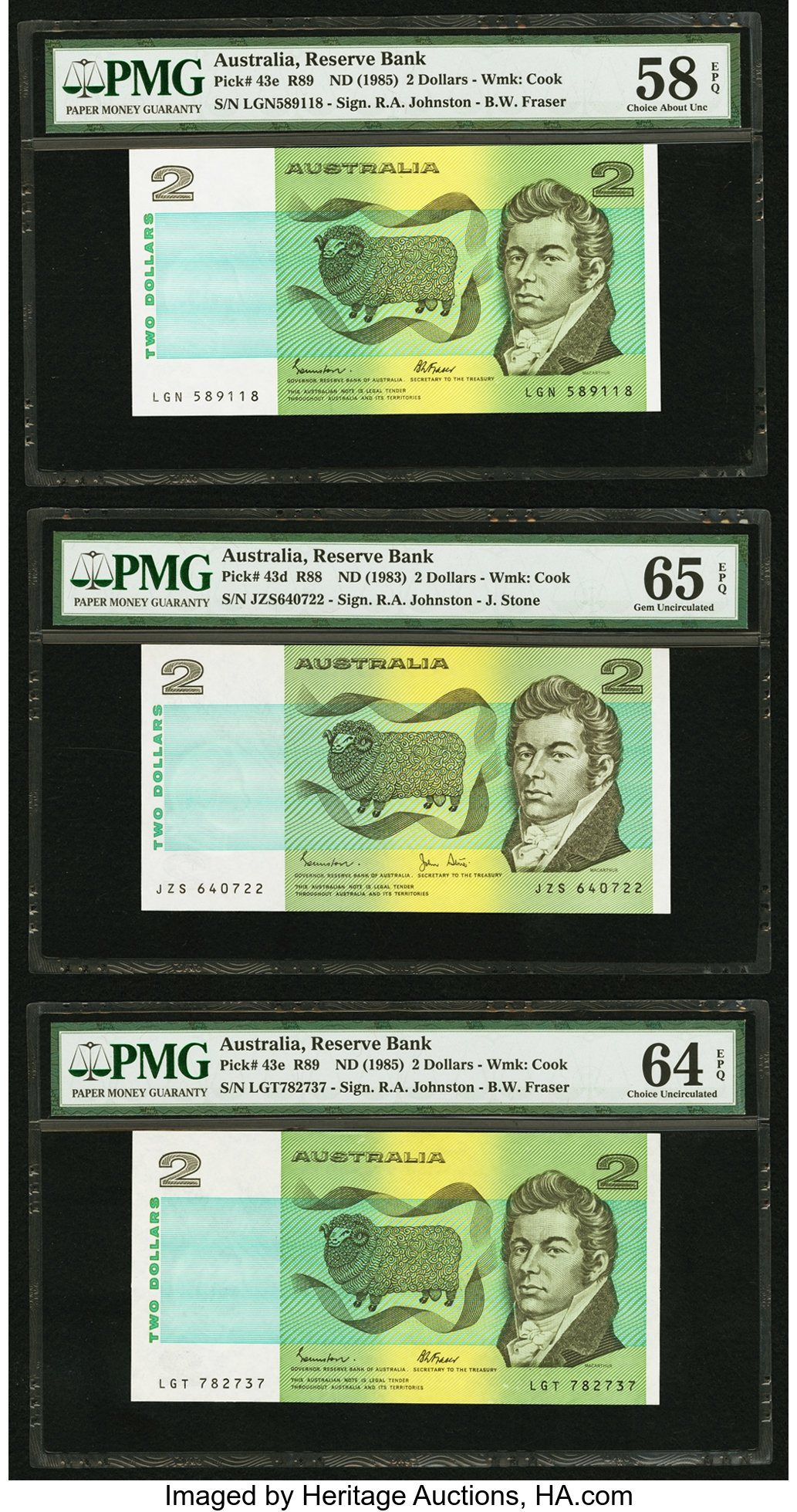 image for: Australia  2 dollars (B211c)