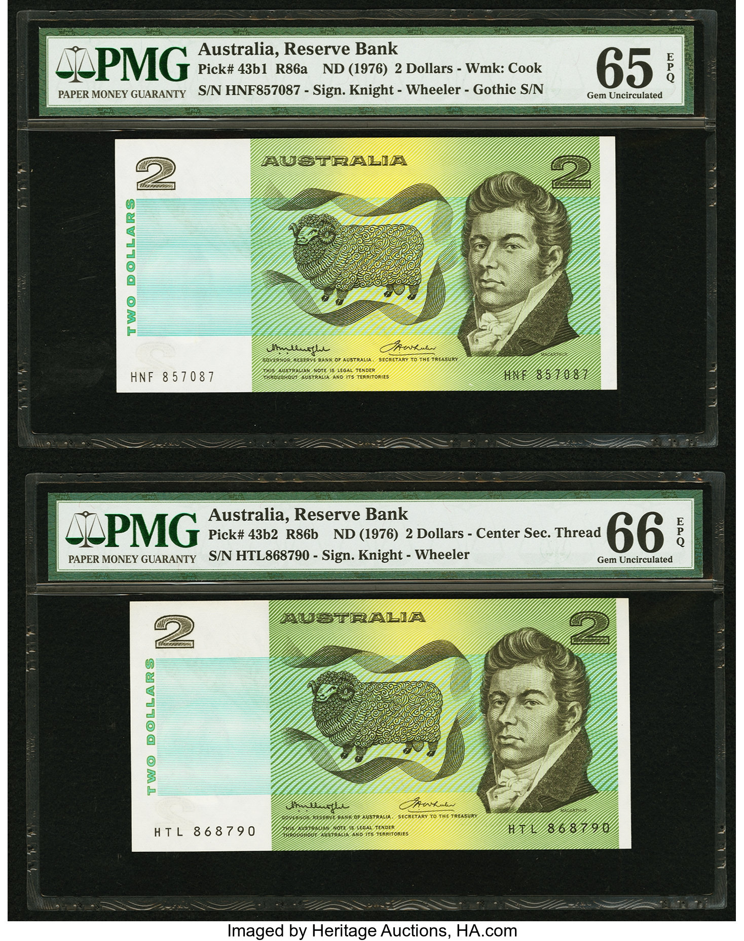image for: Australia  2 dollars (B211c)