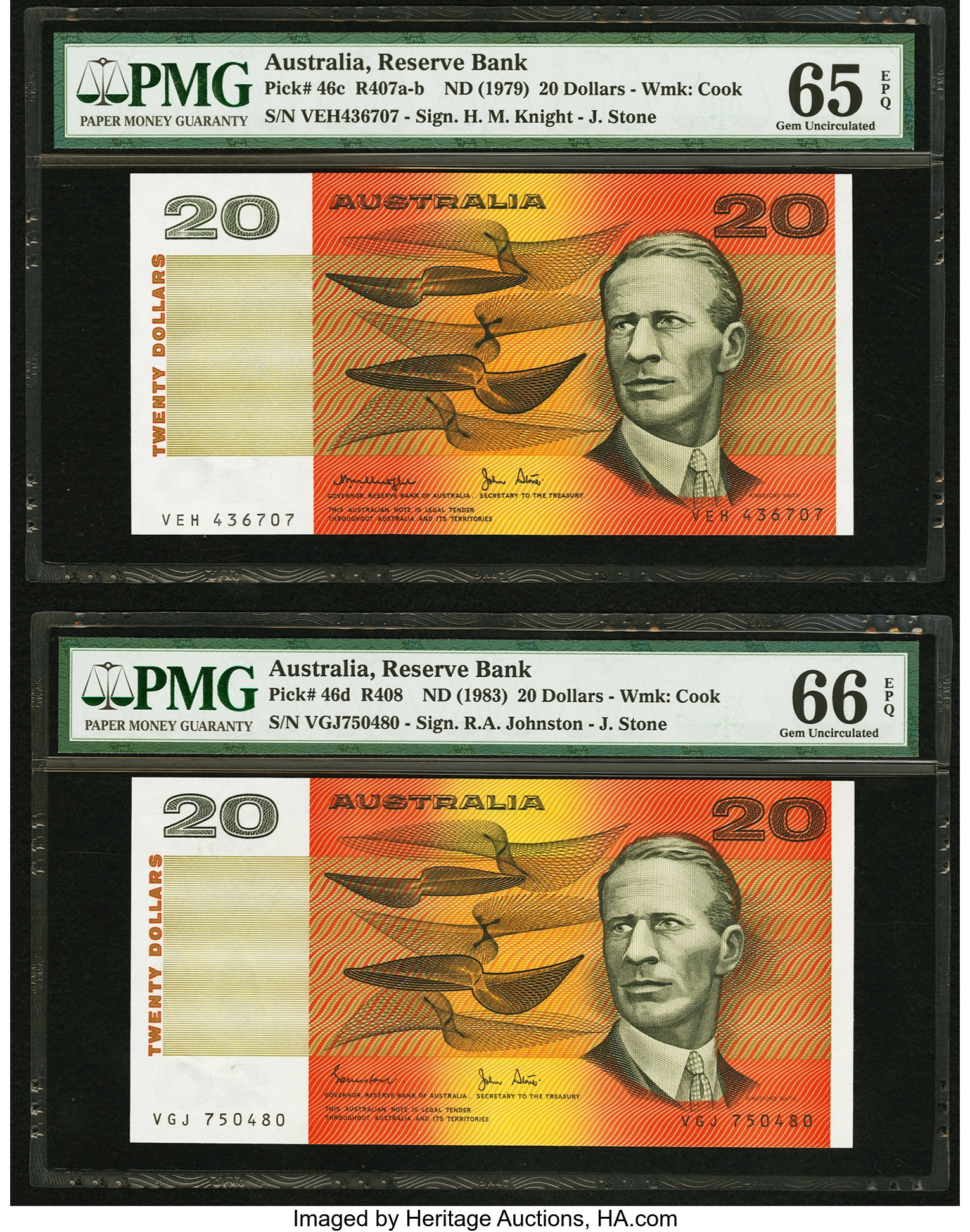 image for: Australia  20 dollars (B214j)