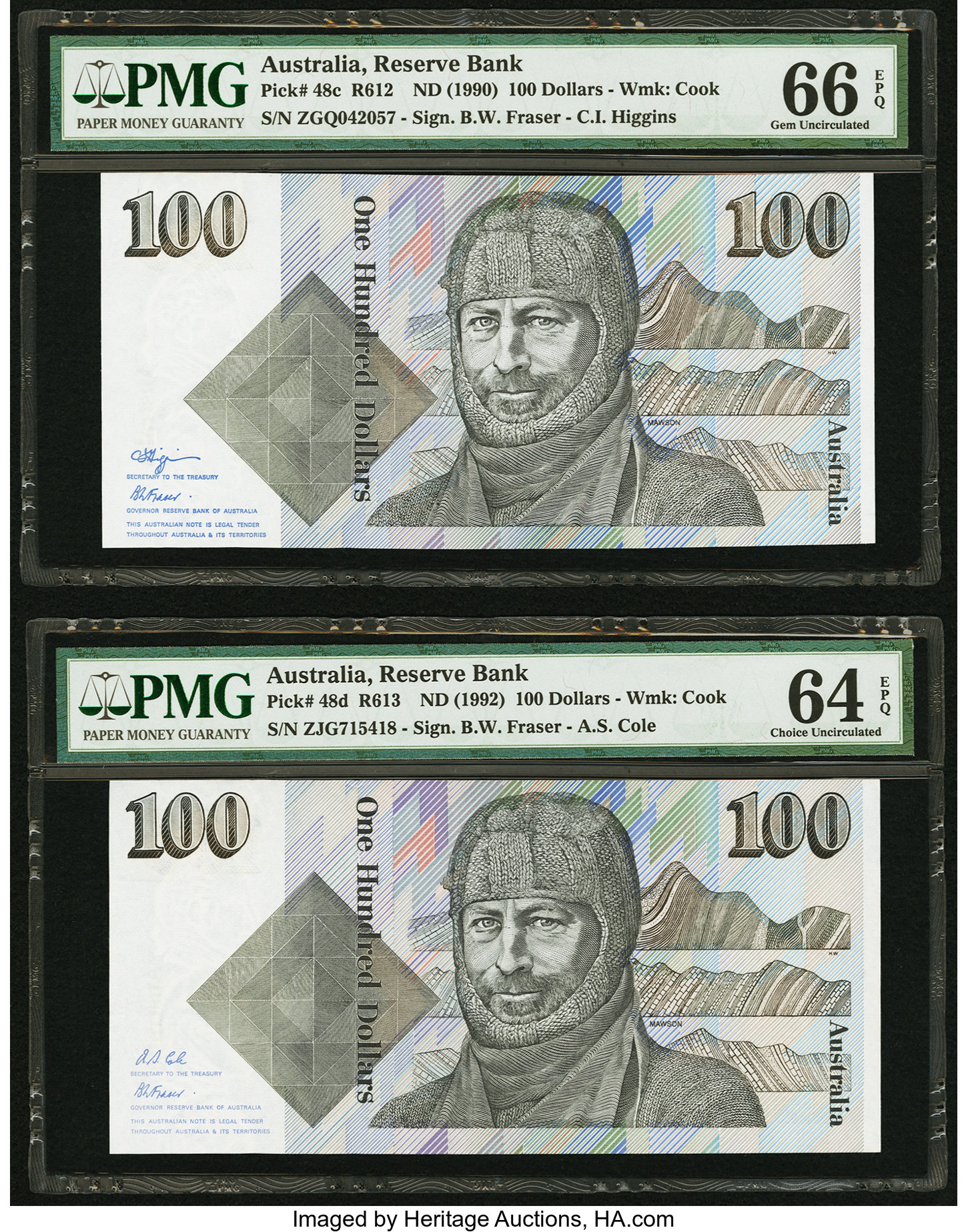 image for: Australia  100 dollars (B216as)