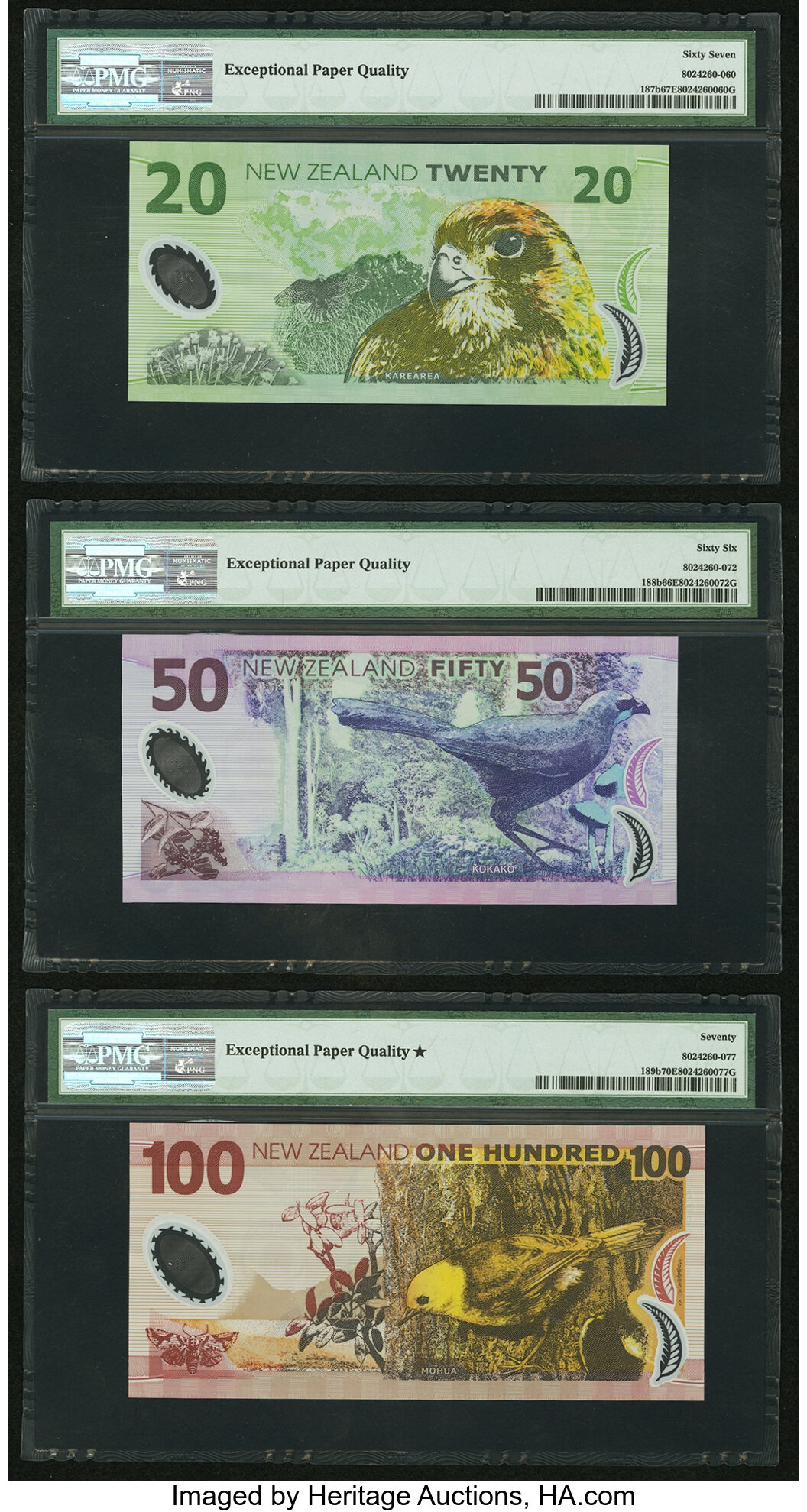 image for: New Zealand  20 dollars (B133g)