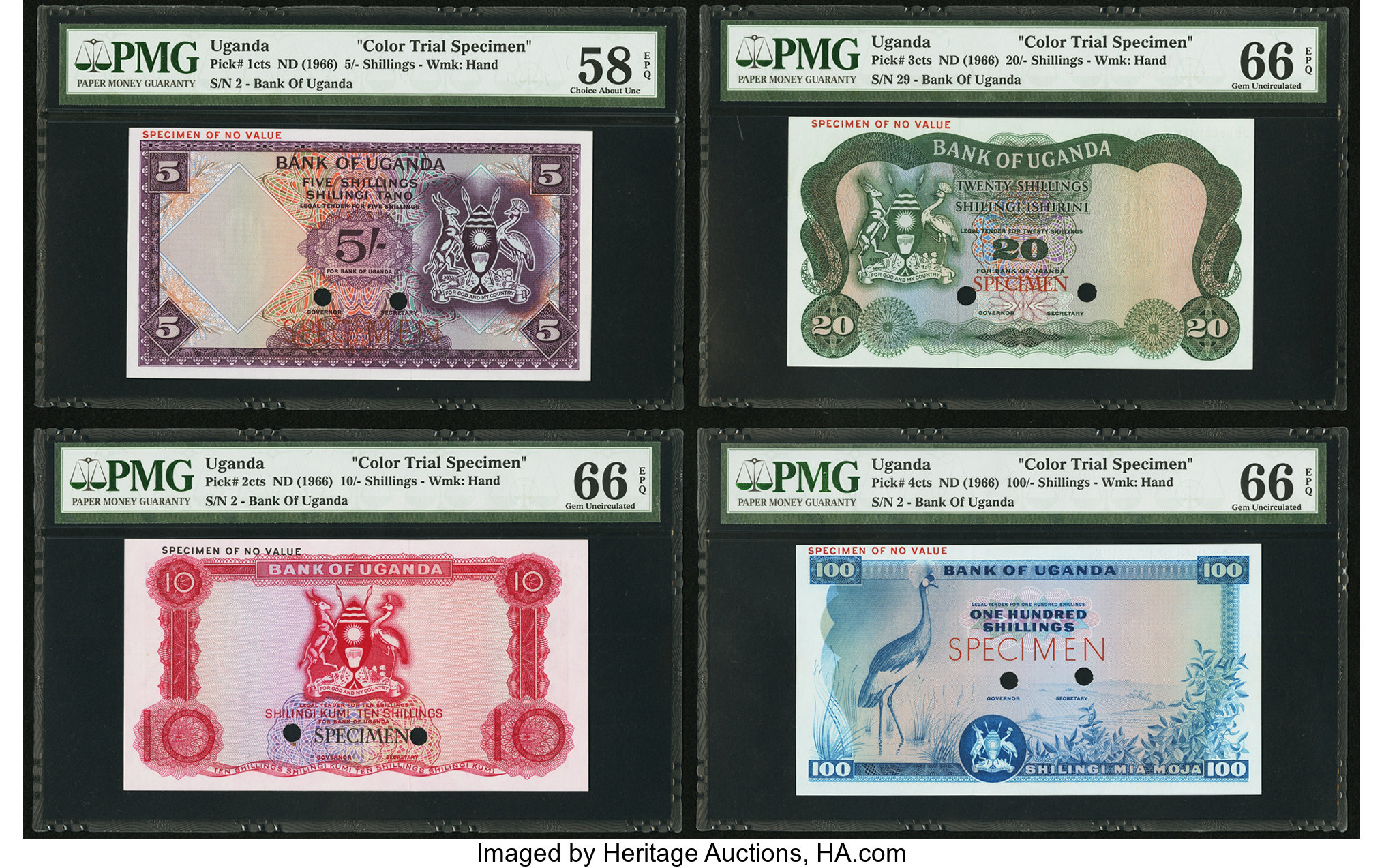 image for: Uganda  100 shillings(B104as)