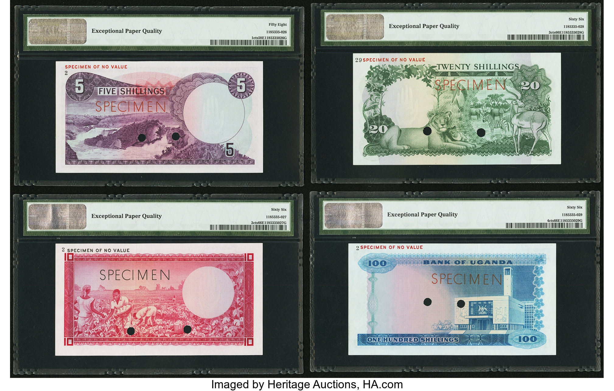 image for: Uganda  20 shillings(B103a)