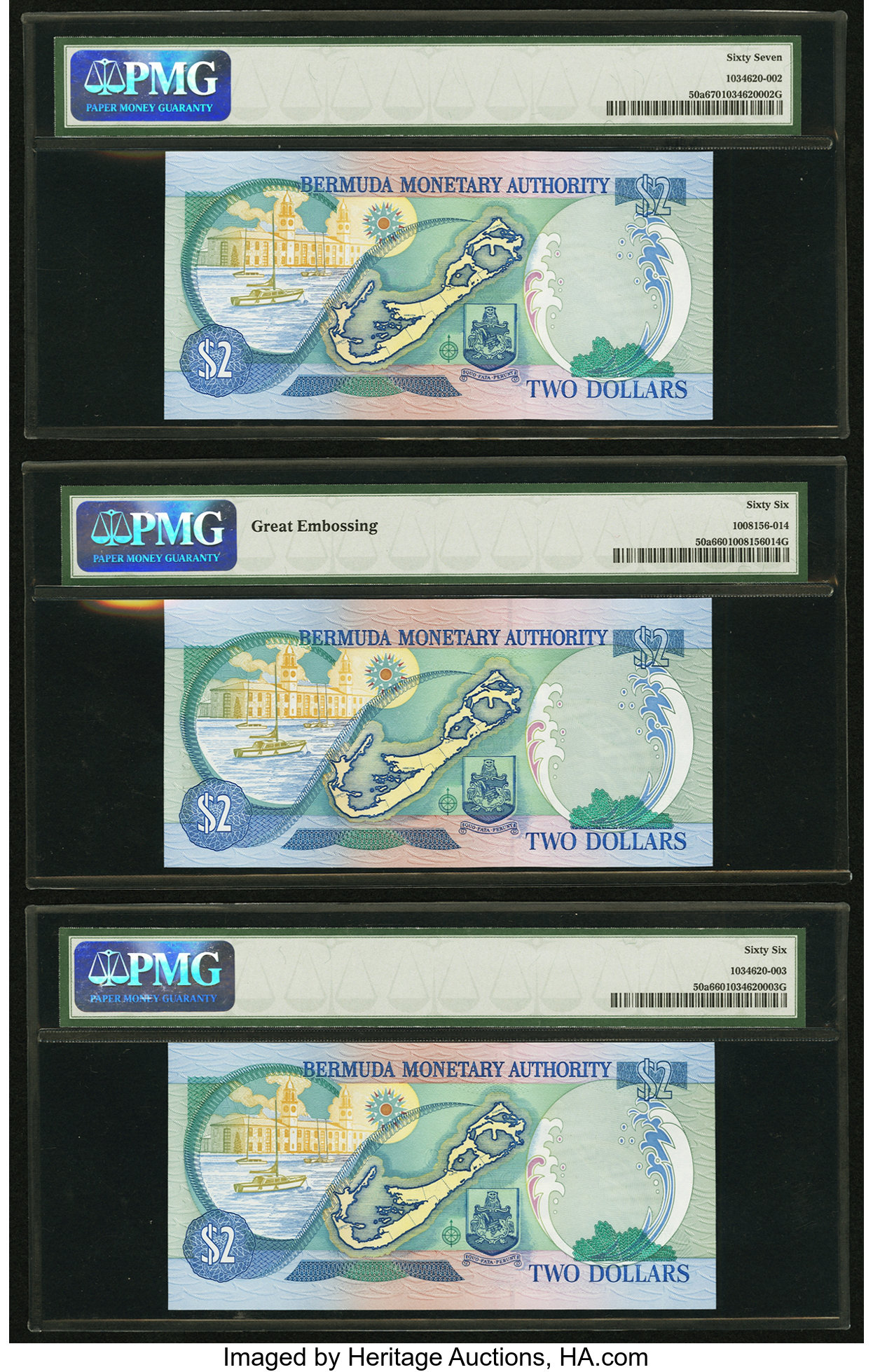 image for: Bermuda  2 dollars (B222z)