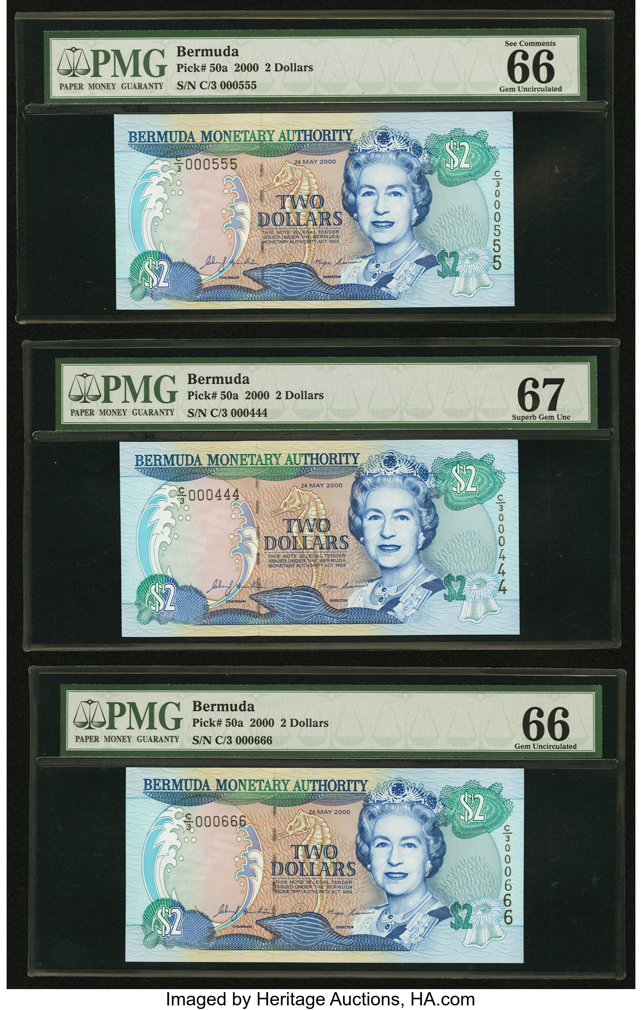 image for: Bermuda  2 dollars (B222z)