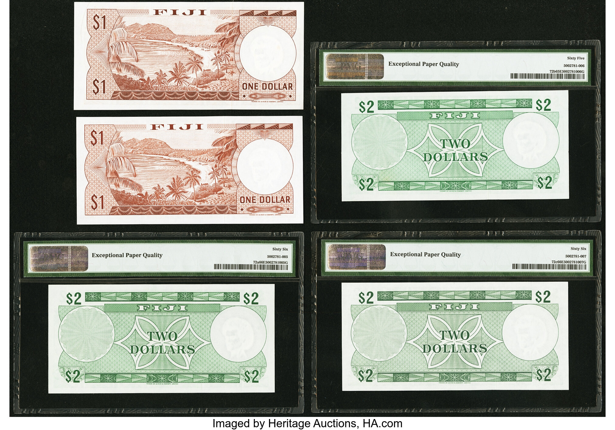 image for: Fiji  2 dollars (B403b)