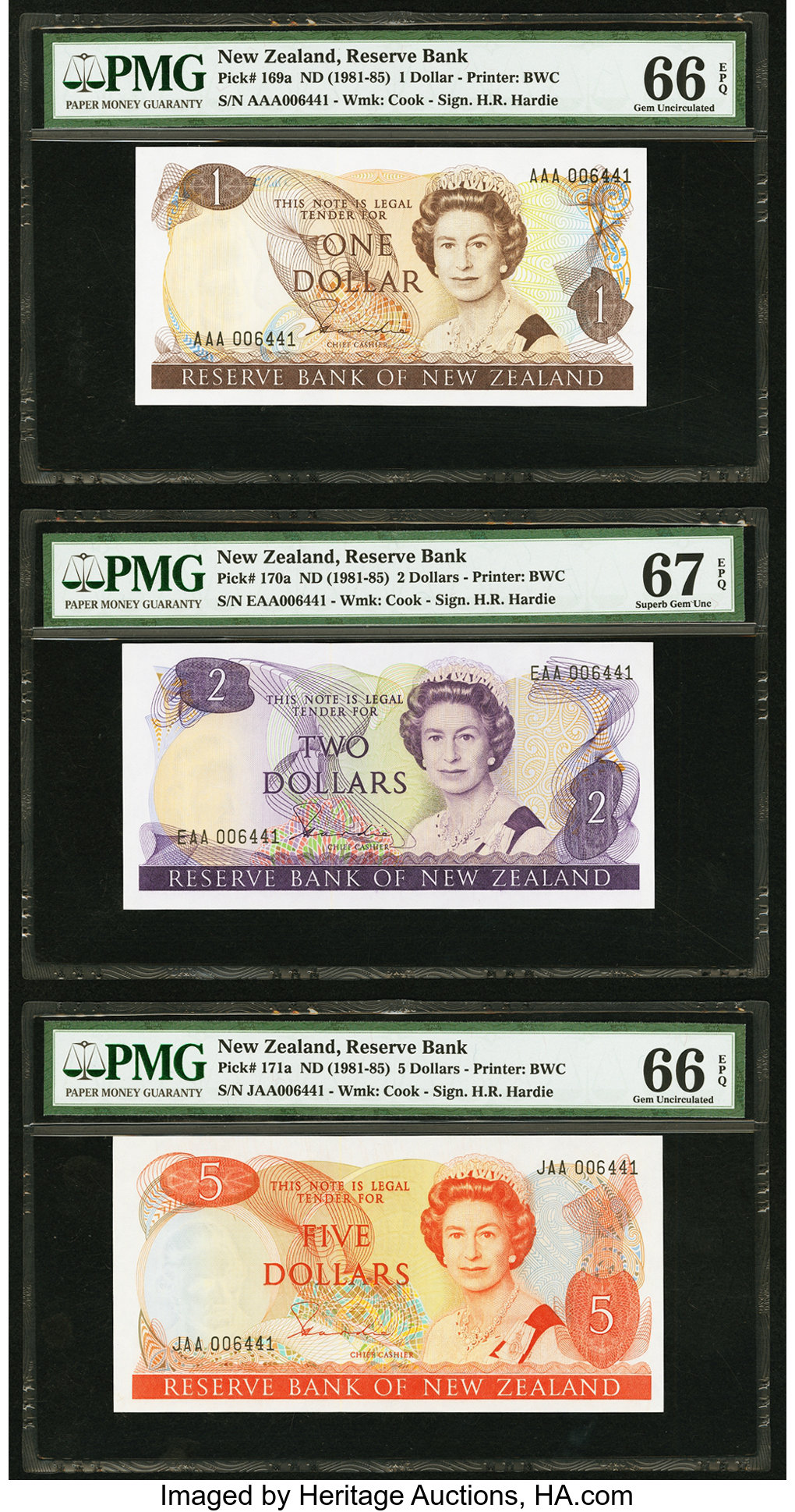 image for: New Zealand  5 dollars (B118as)