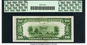 image for: Fr. 2054a-A* $20 1934 Federal Reserve Star Note. PCGS Very Choice New 64....