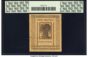 image for: Delaware January 1, 1776 4s PCGS Choice About New 58PPQ....