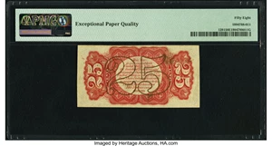 image for: Fr. 1291 25¢ Third Issue PMG Choice About Unc 58 EPQ....