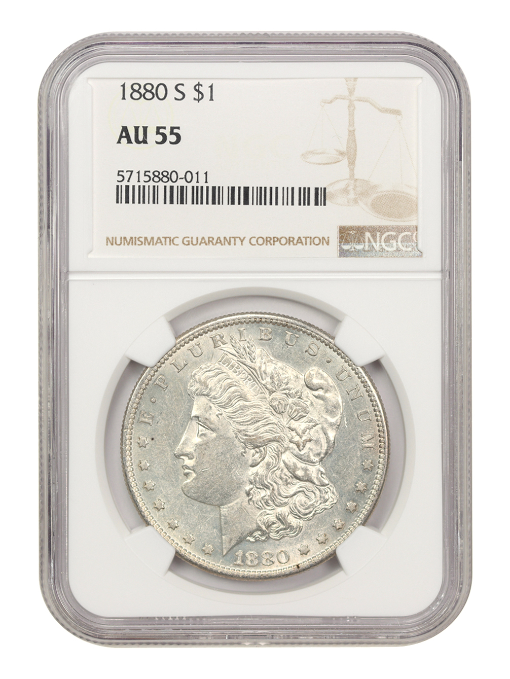 1880-S $1 XF40 thumbnail 8
