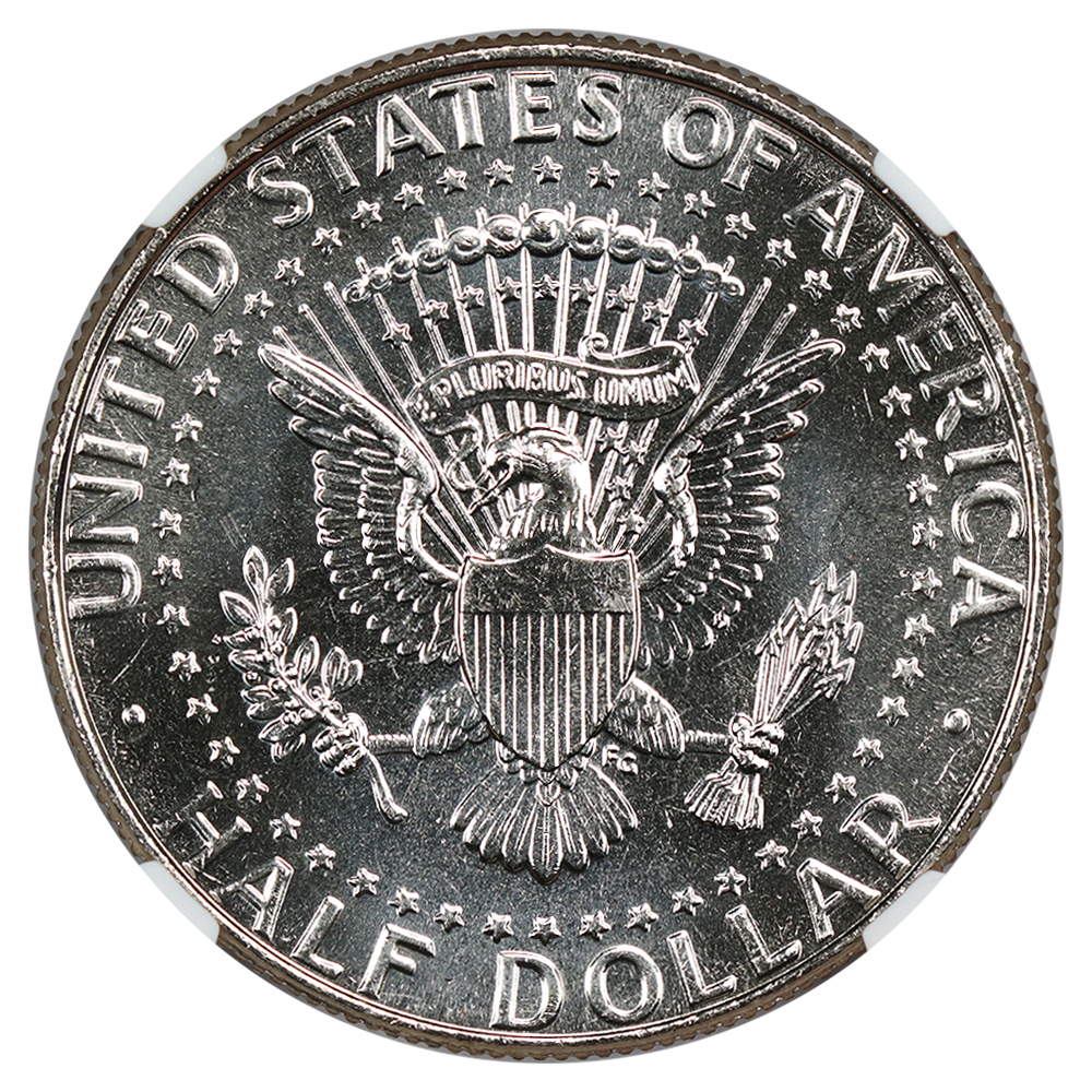 image for: 1998-D 50c NGC MS66 PL