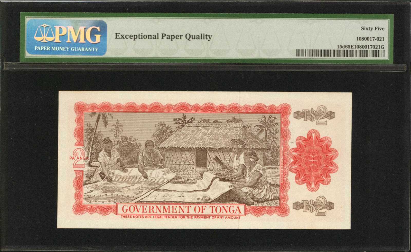 image for: Tonga  2 pa?anga(B115b)