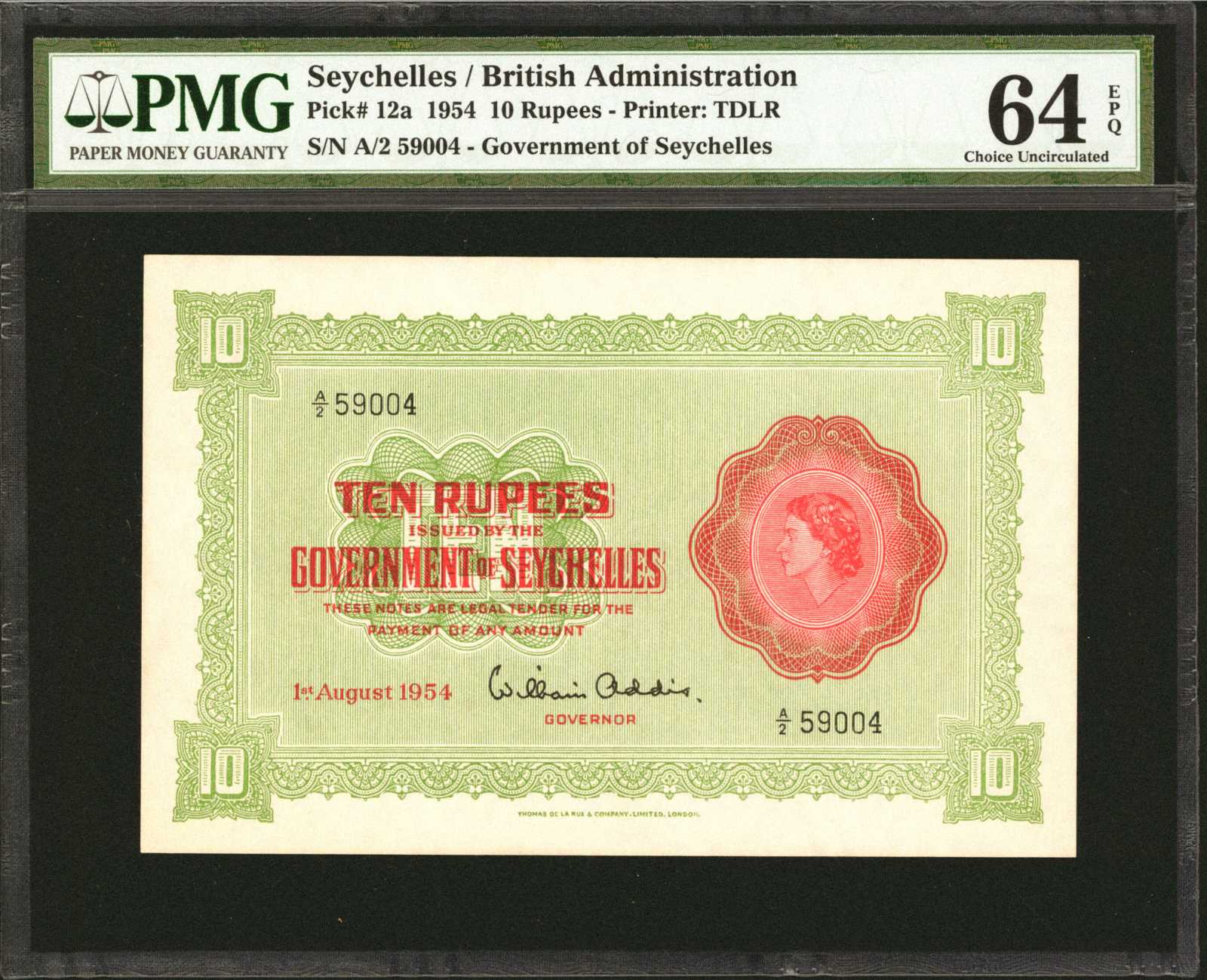 image for: Seychelles  10 rupees(B119ds)