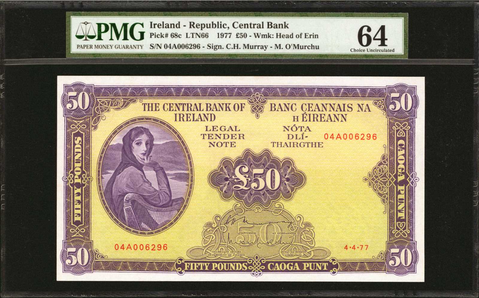image for: Ireland, Republic of  50 pounds (B213as)