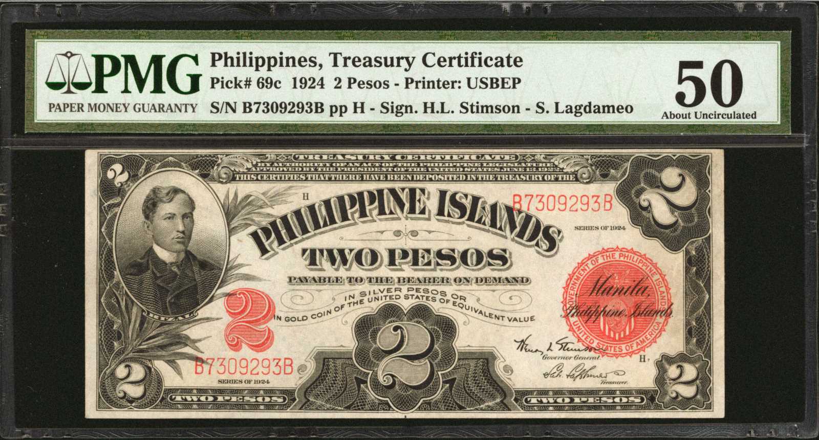 image for: Philippines  2 pesos (B526b)