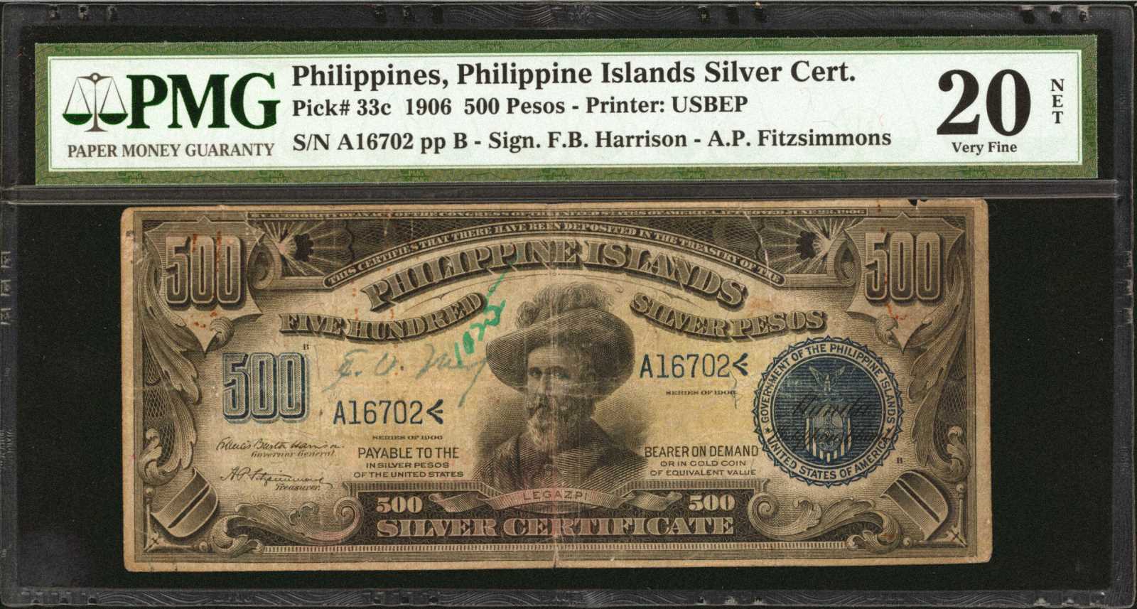 image for: Philippines  500 silver pesos (B510a)