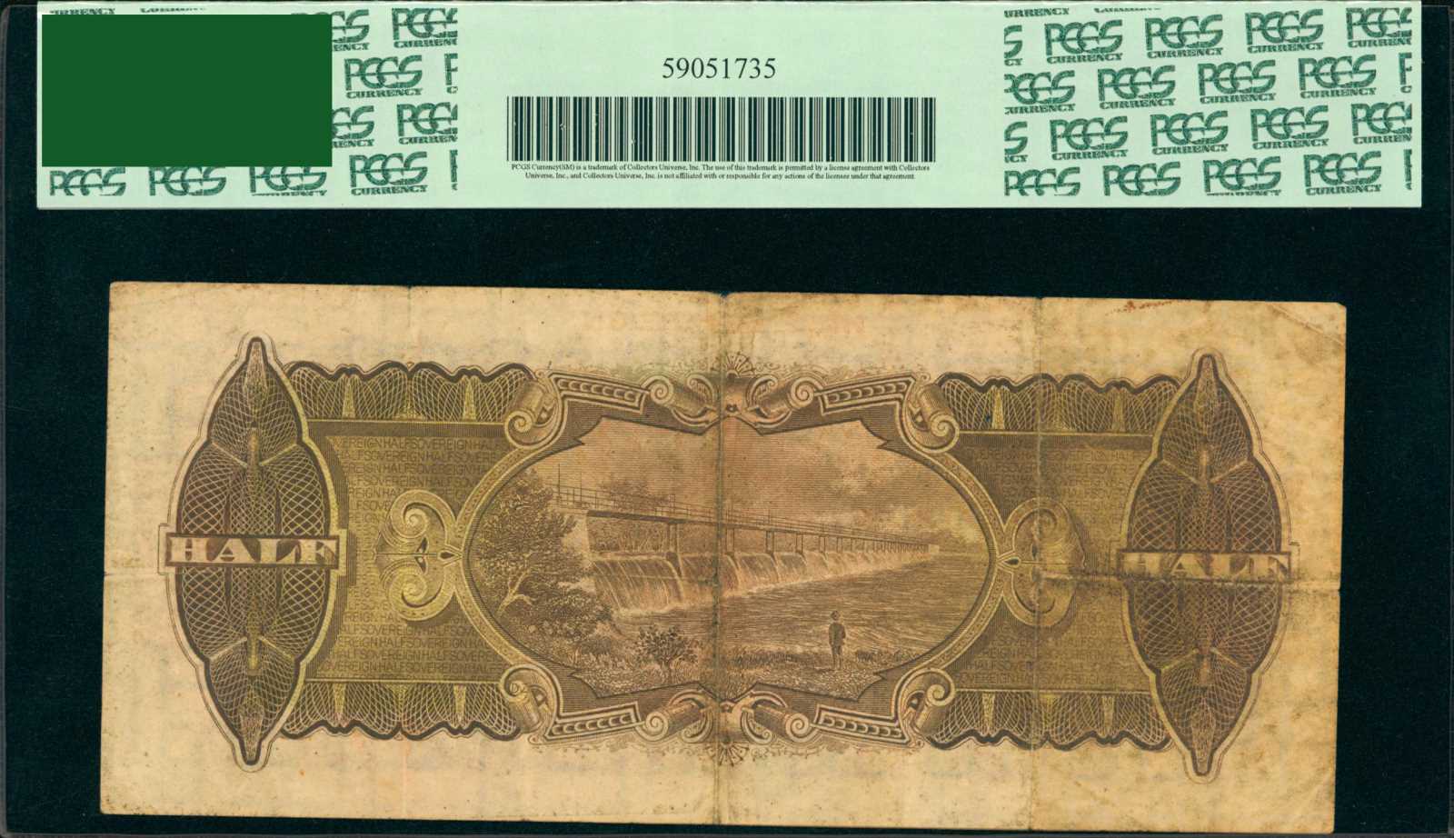 image for: Australia  1/2 sovereign(B120a)