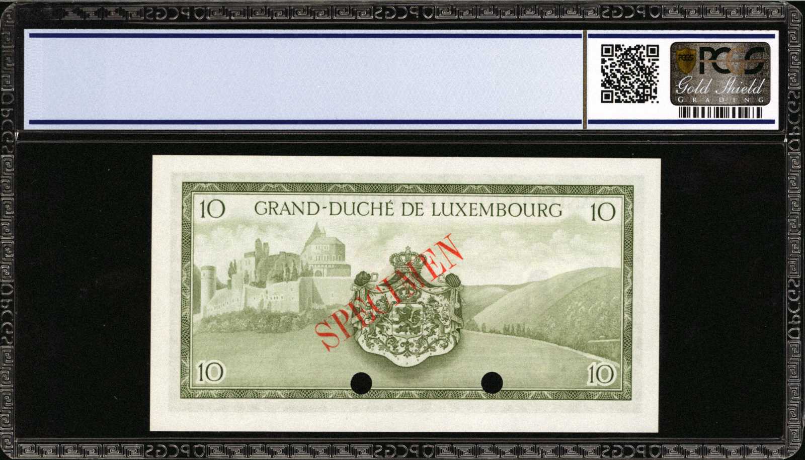 image for: Luxembourg  10 francs (B331at)