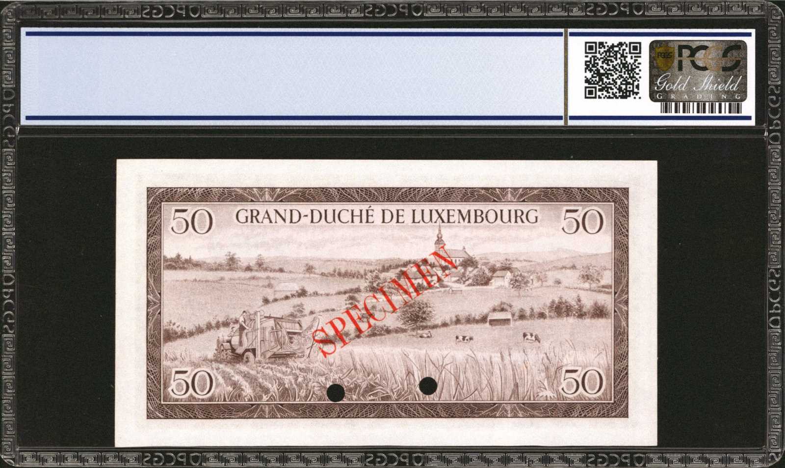 image for: Luxembourg  50 francs (B334as)