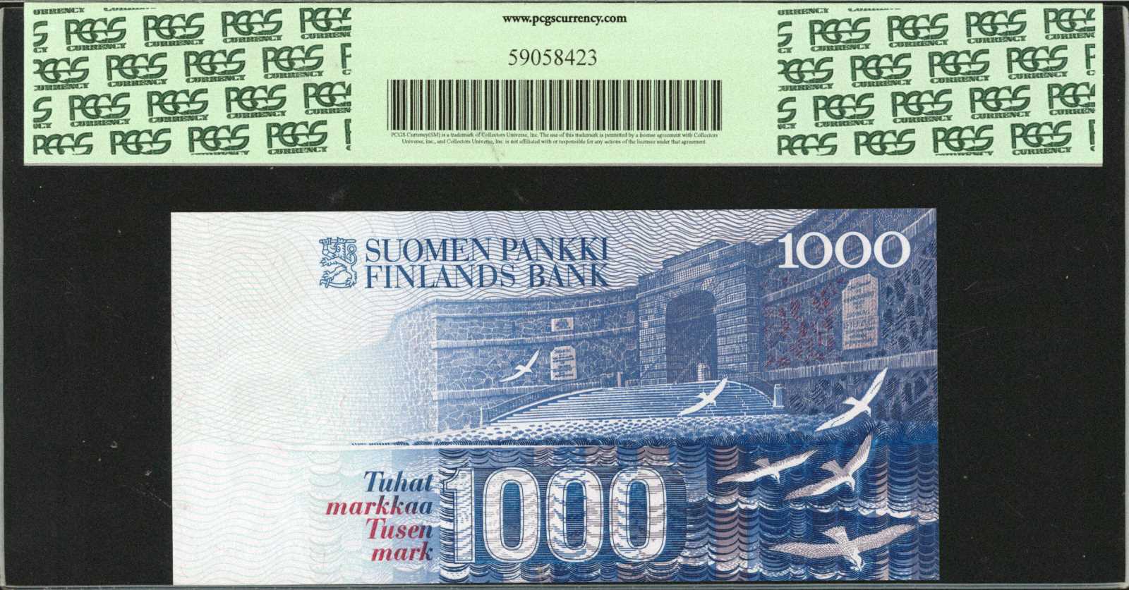 image for: Finland  1,000 markkaa / mark (B406as)