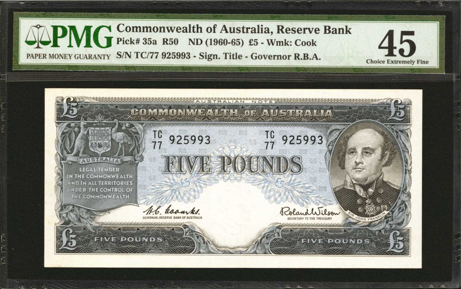 image for: Australia  5 pounds(B203a)