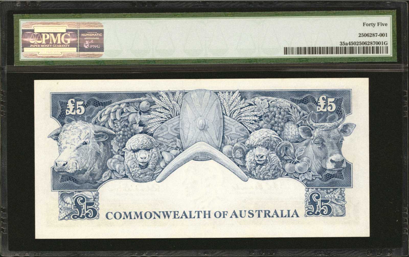 image for: Australia  5 pounds(B203az)