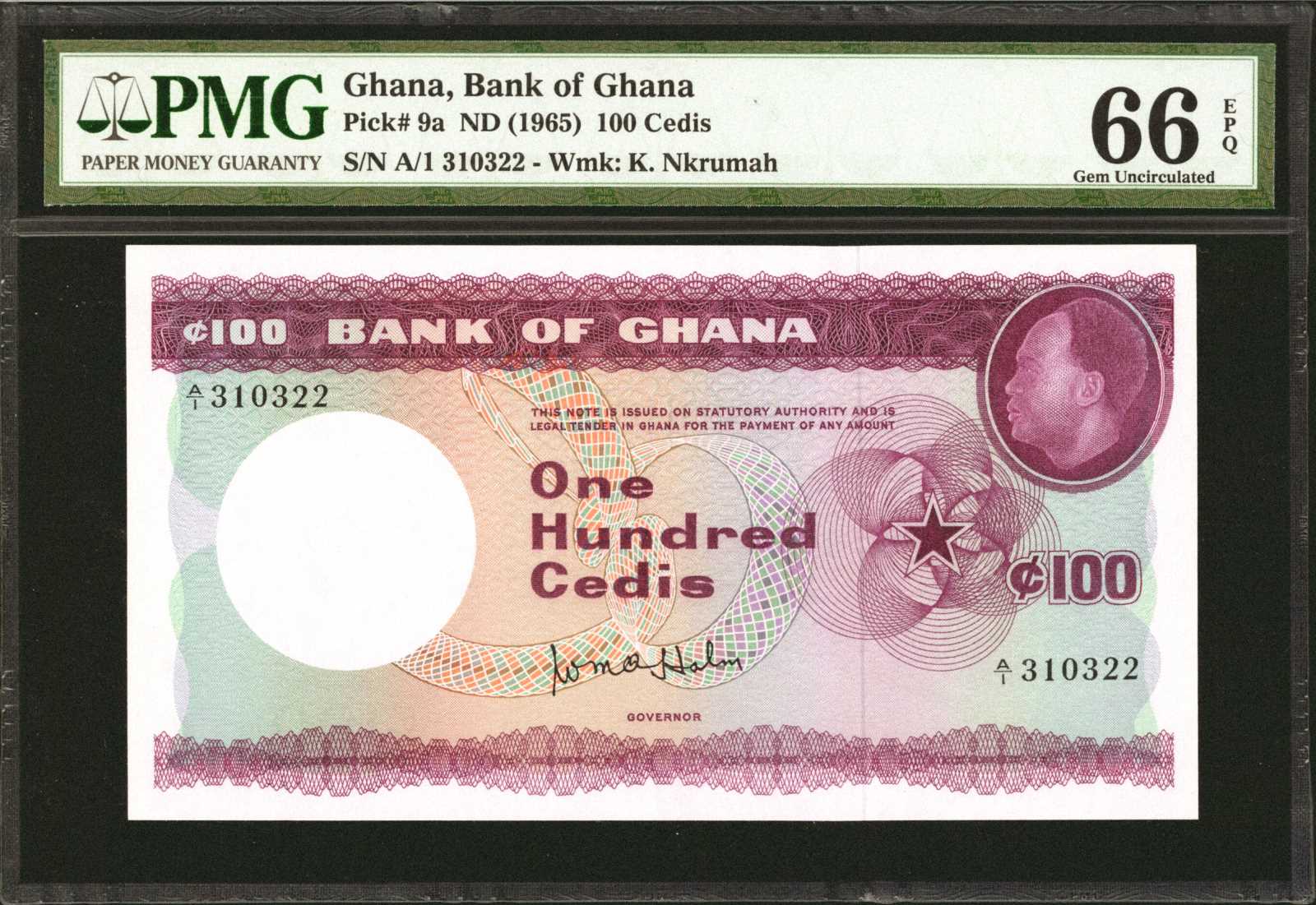 image for: Ghana  1,000 cedis (B110a)