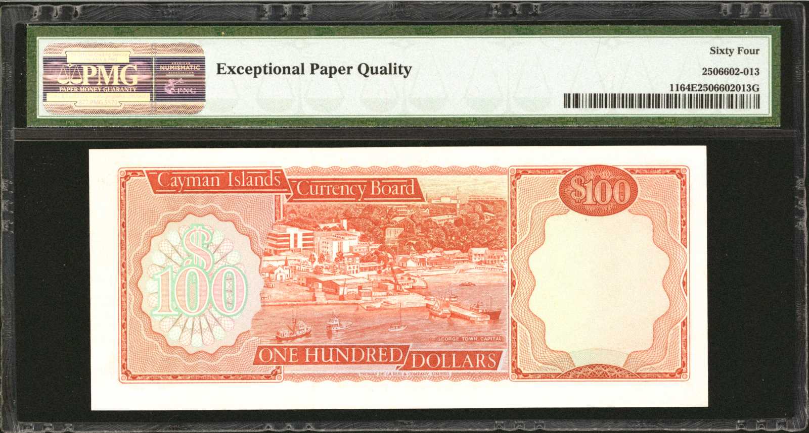 image for: Cayman Islands  100 dollars (B111as2)