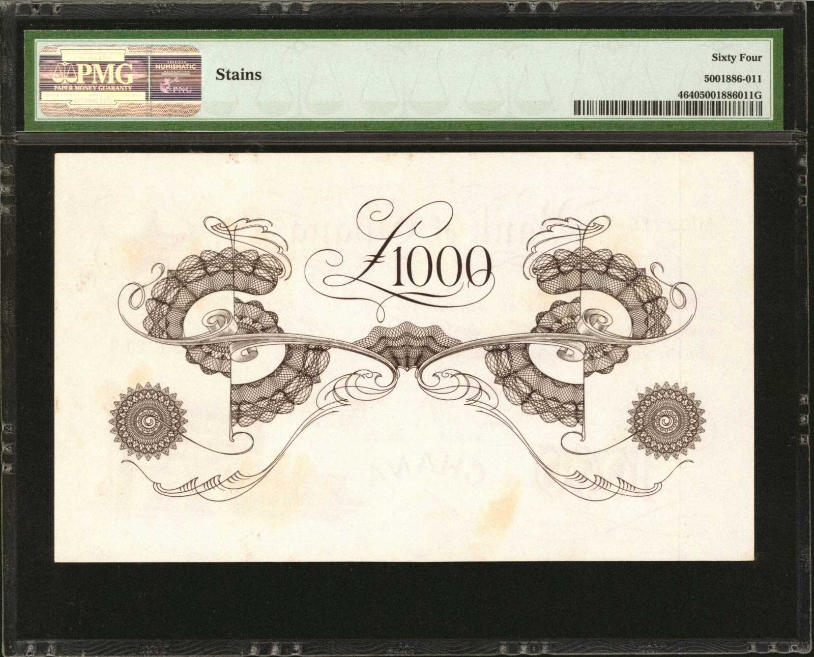 image for: Ghana  1,000 pounds (B104a)