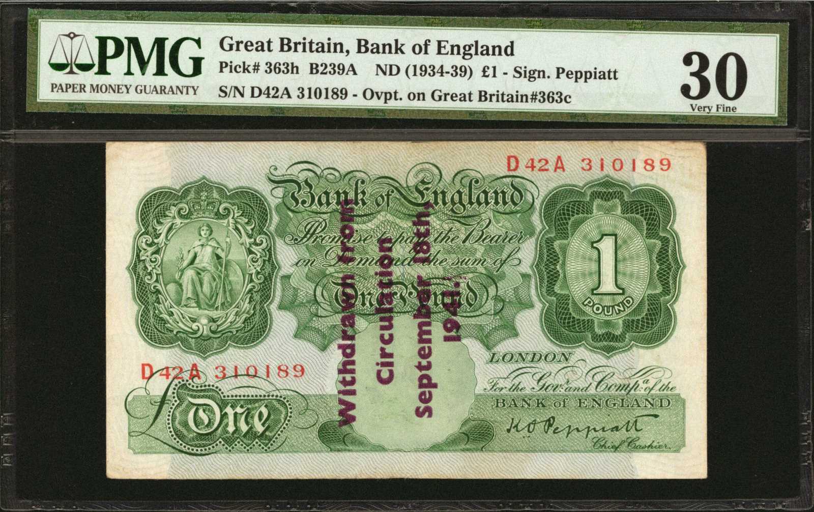 image for: United Kingdom  1 pound (B172b)